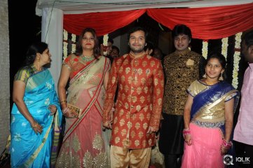 Celebs at Jaya Prada Sister Son Engagement